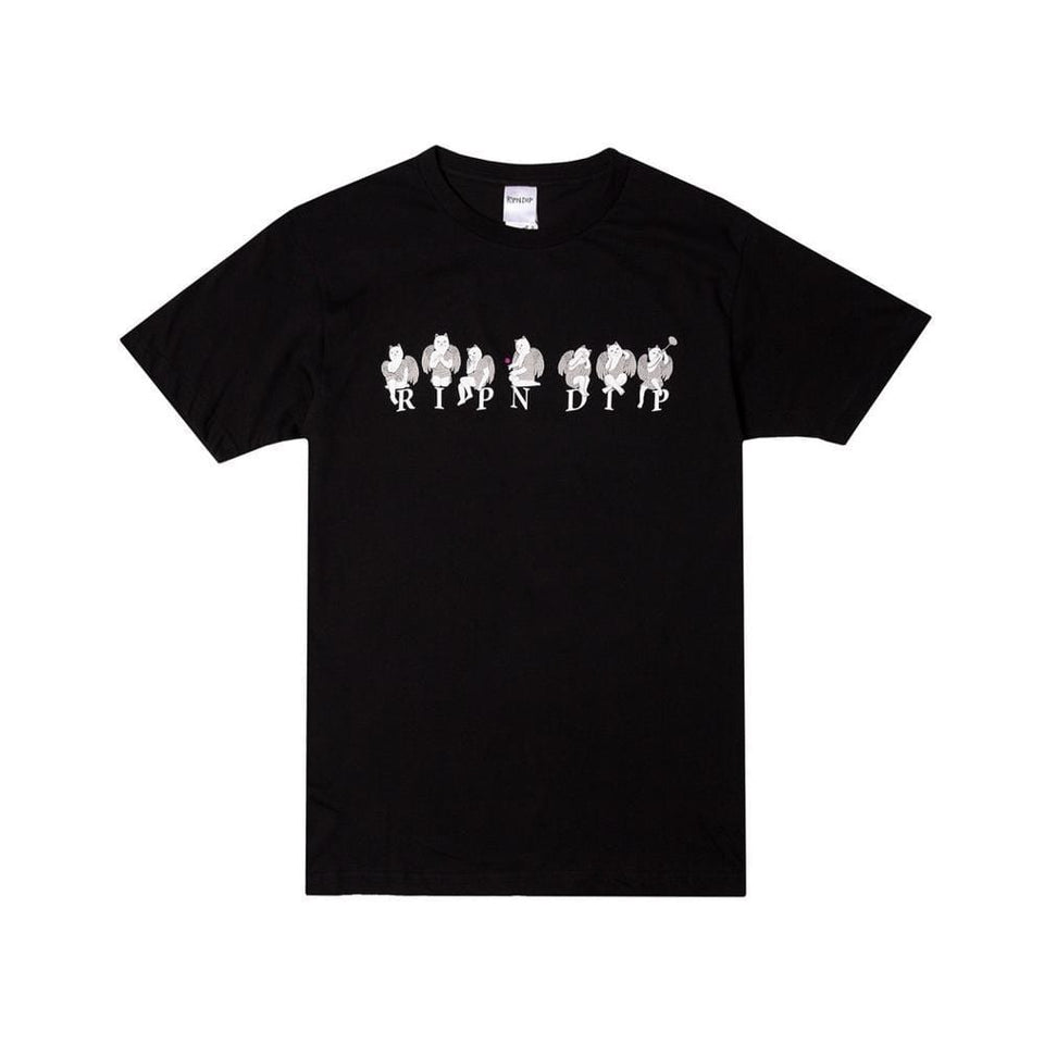 Ripndip Statues Tee Black - 50-50 Skate Shop