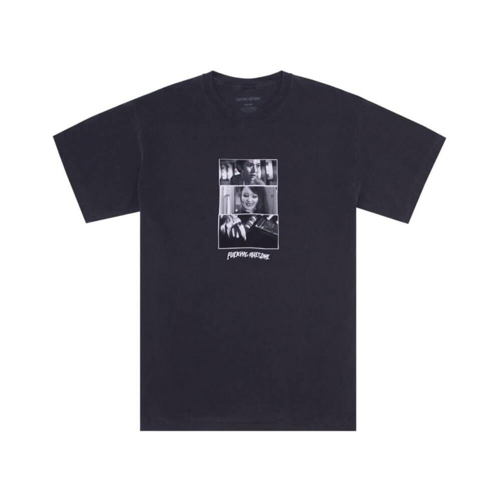 Fucking Awesome Skate Nail Tee Black - 50-50 Skate Shop