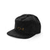 Polar Skate Cord 5 Panel Cap Black - 50-50 Skate Shop