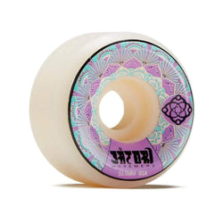 Satori Skateboard Wheels Mandala SERIES 101a (conical shape) 53.5mm Purple - Set of 4 - 50-50 Skate Shop