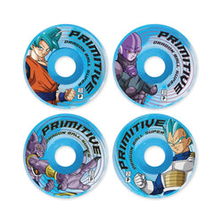 Primitive Skateboard Wheels DBS2 Survival Team Blue 52mm - 50-50 Skate Shop