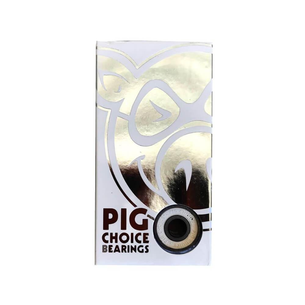 Pig Skateboard Bearings Choice - Set of 8 - 50-50 Skate Shop