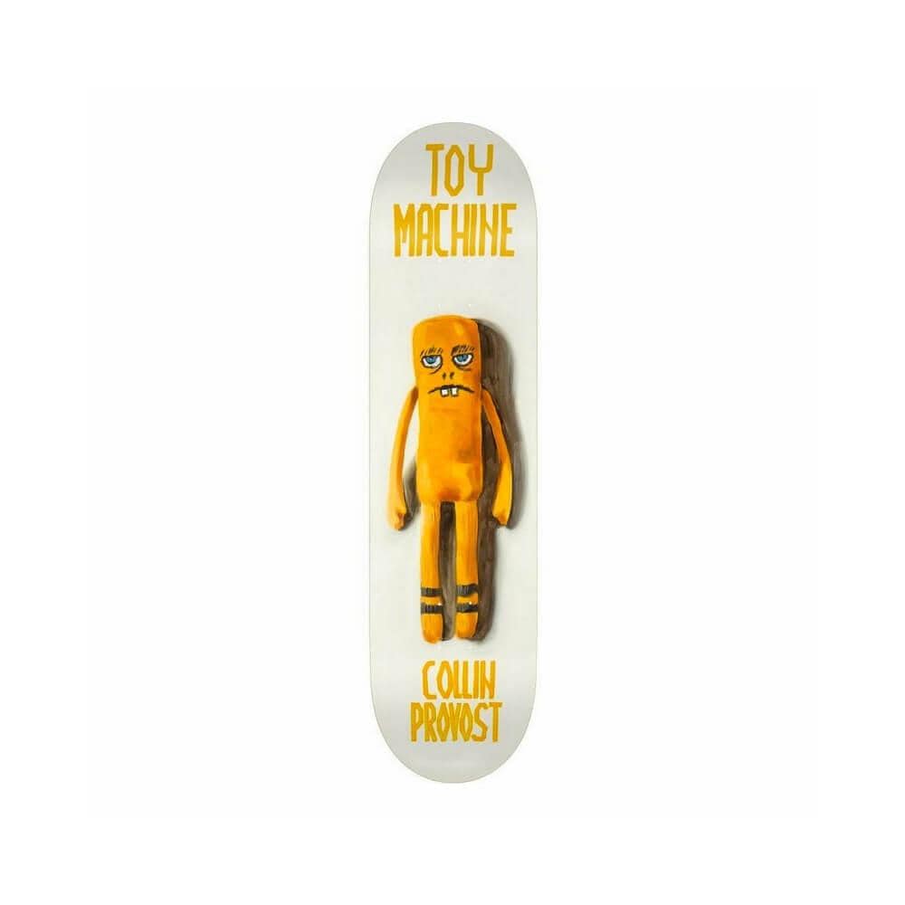 Toy Machine Skateboard Deck Doll 8.25" x 31.98" Collin Provost 14.25" WB - 50-50 Skate Shop