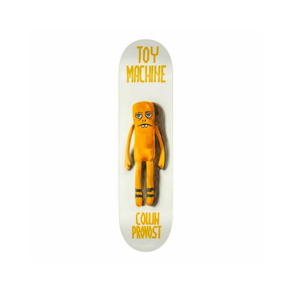 Toy Machine Skateboard Deck Doll 8.25" x 31.98" Collin Provost 14.25" WB - 50-50 Skate Shop
