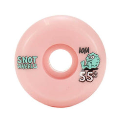 Snot Wheel Co Team 55mm 101A Baby Pink Conical Shape - Set of 4 - 50-50 Skate Shop
