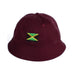 Passport Jamaica Bucket Hat Burgundy - 50-50 Skate Shop