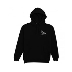 Anti Hero Sweater Hoodie Basic Pigeon Black White - 50-50 Skate Shop