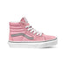 Vans Kids Sk8 Hi (Pop) Pink Icing Frost Gray - 50-50 Skate Shop