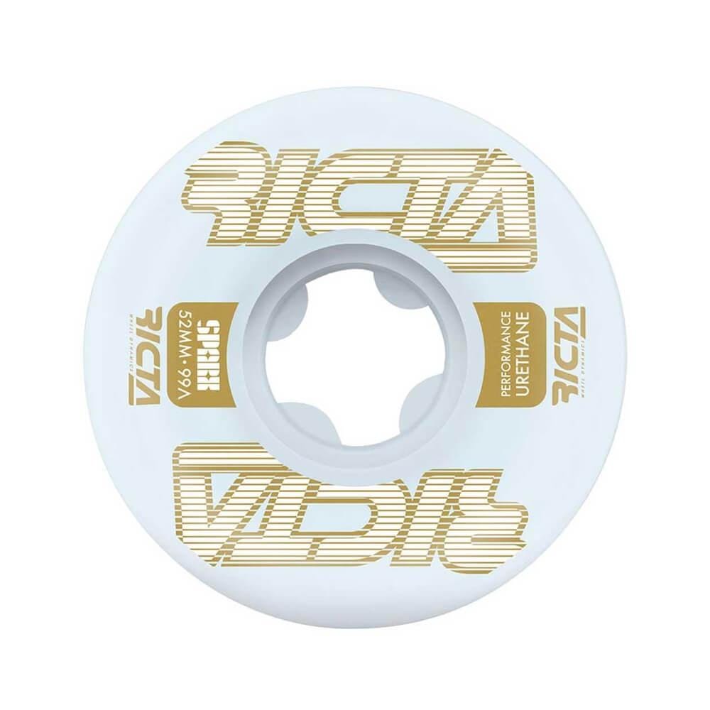 Ricta Skateboard Wheels Framework Sparx 52mm 99A White - Set of 4 - 50-50 Skate Shop
