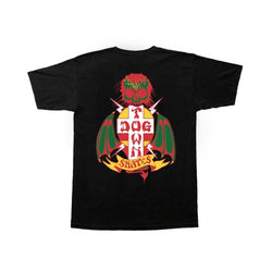 Dogtown Tee Born Again Black - 50-50 Skate Shop