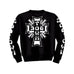 Dogtown Crewneck Sweatshirt Cross Logo Black White - 50-50 Skate Shop