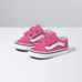 Vans Toddler Old Skool V Fuchsia Purple True White - 50-50 Skate Shop