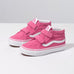 Vans Toddlers Sk8-Mid V (Hearts) Azalea Pink True White - 50-50 Skate Shop