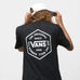 Vans Hex Bolt Short Sleeve Tee Black - 50-50 Skate Shop