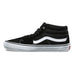 Vans SK8 MID Pro Black/White - 50-50 Skate Shop