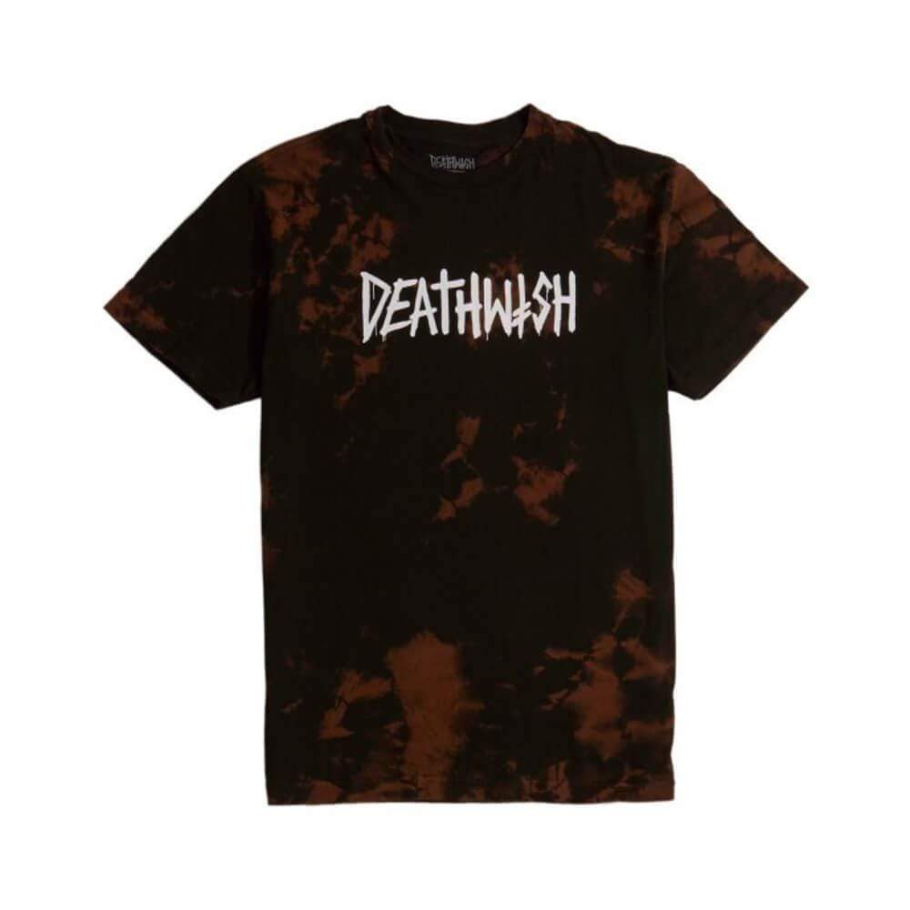 Deathwish Tee Death Tag Coffee Tie Dye - 50-50 Skate Shop
