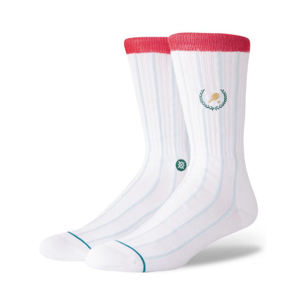 Stance Mens Topspin Socks White - 50-50 Skate Shop