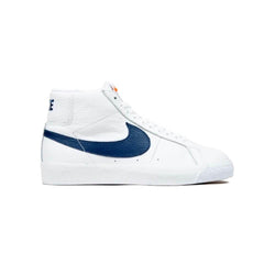 Nike SB Zoom Blazer Mid ISO White Navy White Safety Orange - 50-50 Skate Shop
