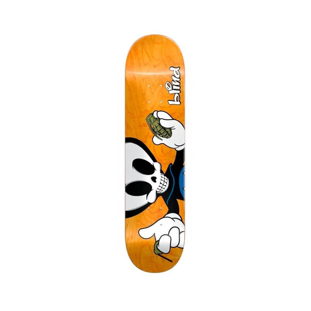 Blind Skateboard Deck Character R7 8.0" x 31.7" Micky Papa 14.25" WB - 50-50 Skate Shop
