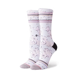 Stance Womens Sandy Lane Socks Blue - 50-50 Skate Shop