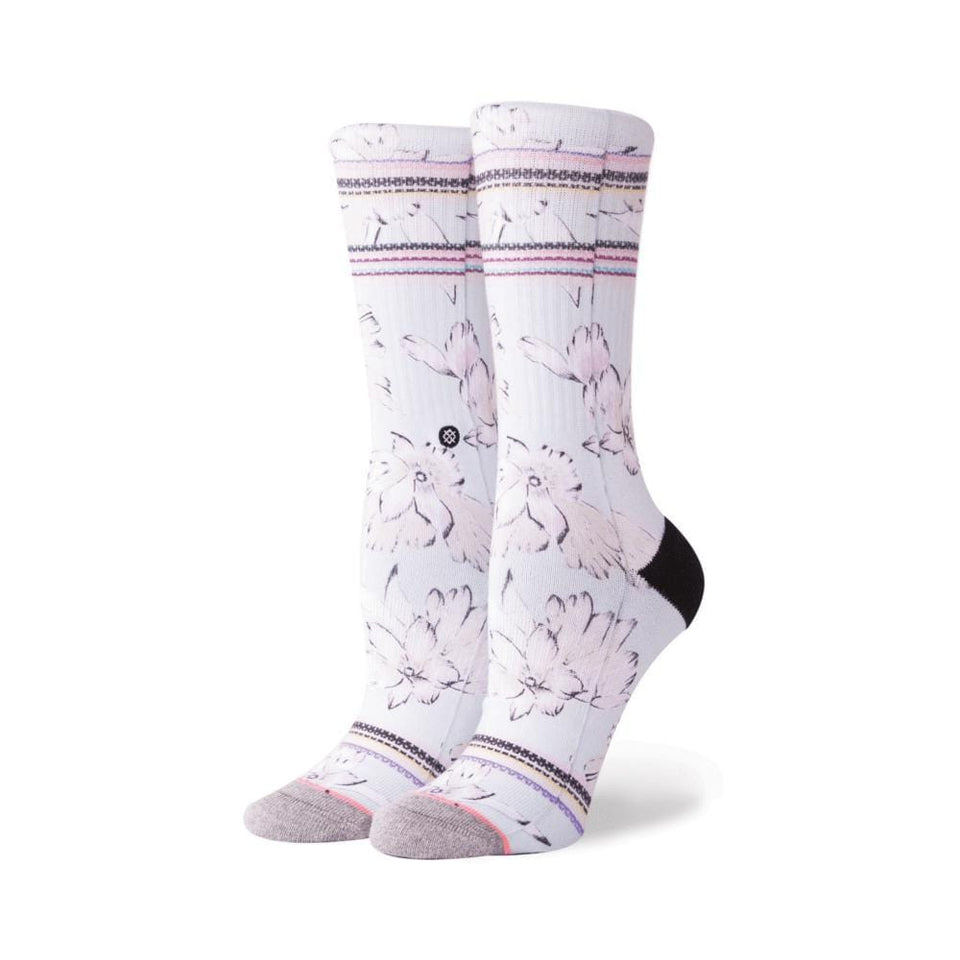 Stance Womens Sandy Lane Socks Blue - 50-50 Skate Shop