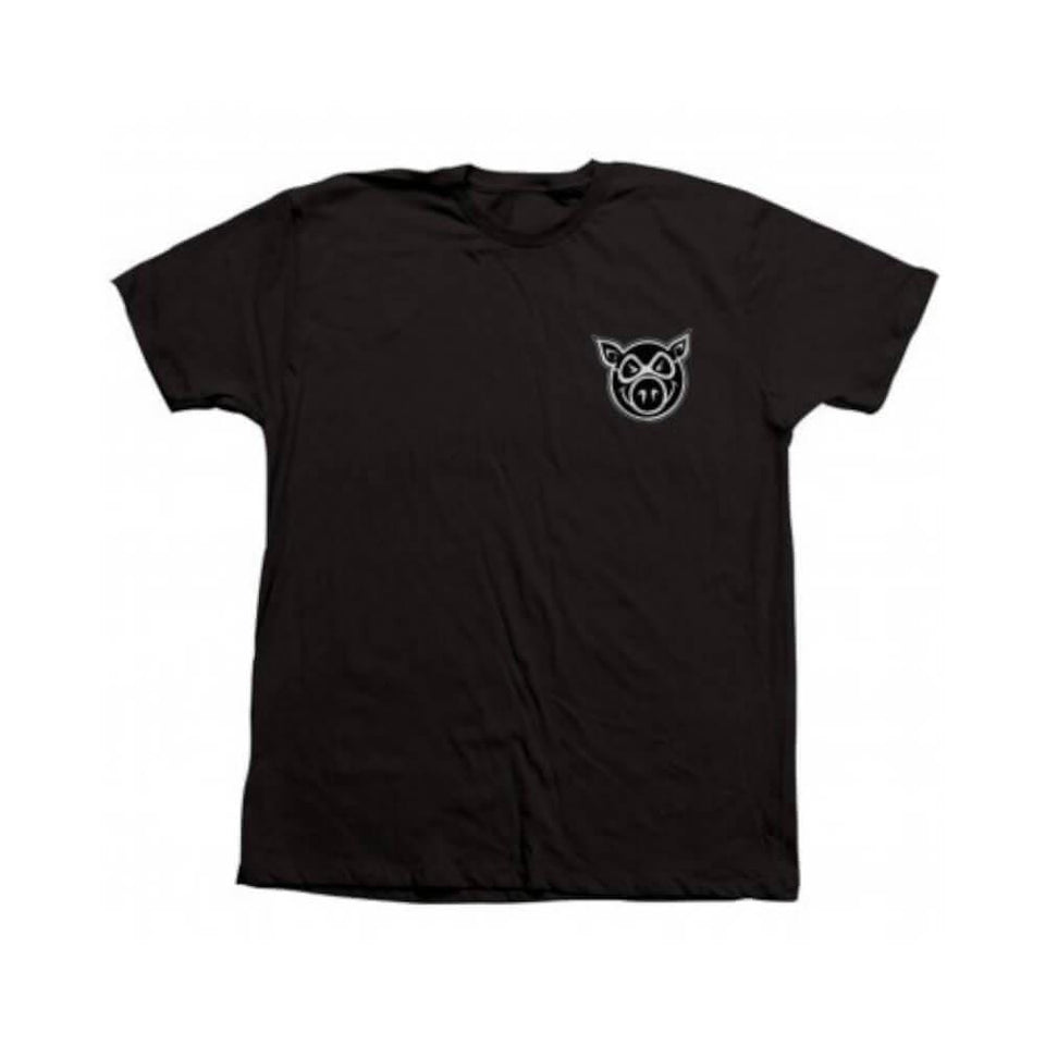 Pig Skate F&B Head Tee Black - 50-50 Skate Shop
