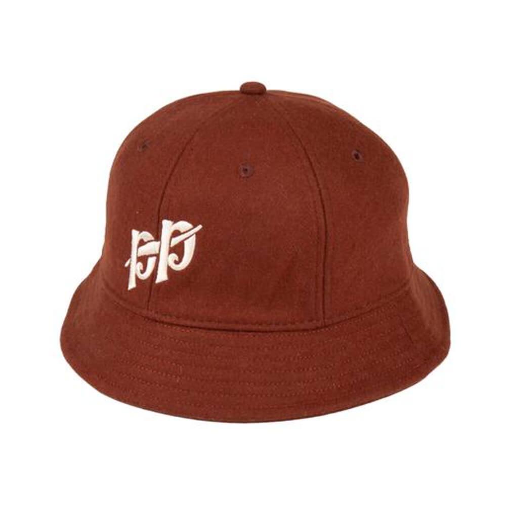 Passport Skate P-P 6 Panel Bucket Hat Chocolate - 50-50 Skate Shop