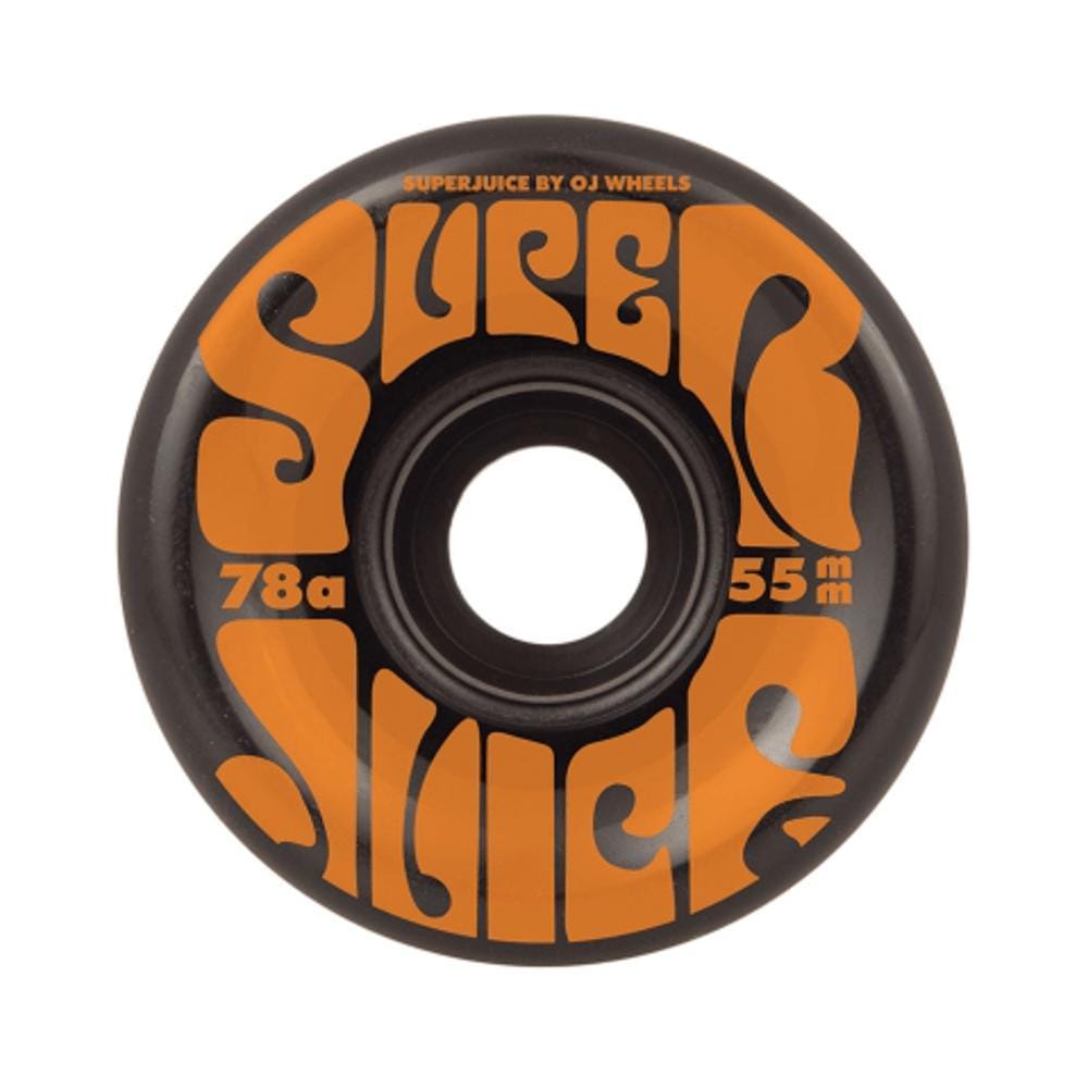 OJ Wheels Mini Super Juice 55mm 78A Black - Set of 4 - 50-50 Skate Shop
