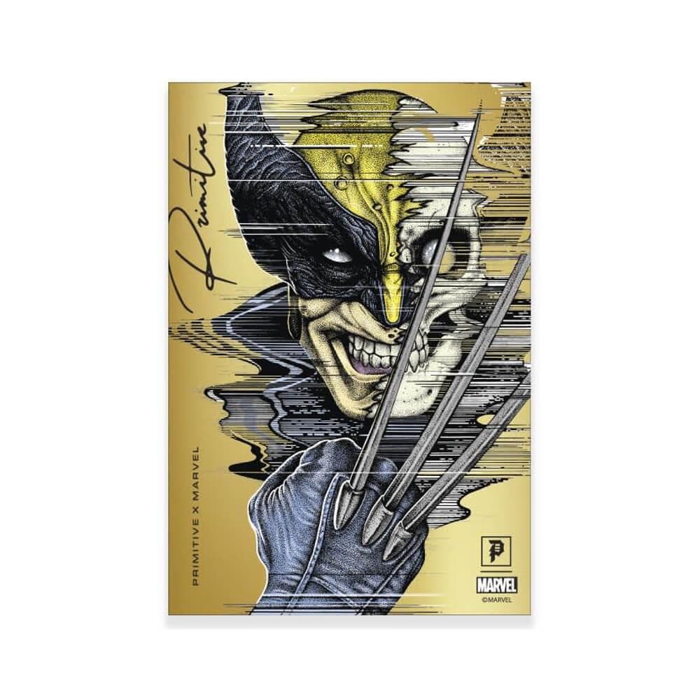 Primitive Skate Banner Marvel Wolverine Gold - 50-50 Skate Shop