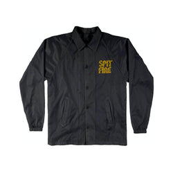 Spitfire Jacket Clean Cut Black Yellow - 50-50 Skate Shop