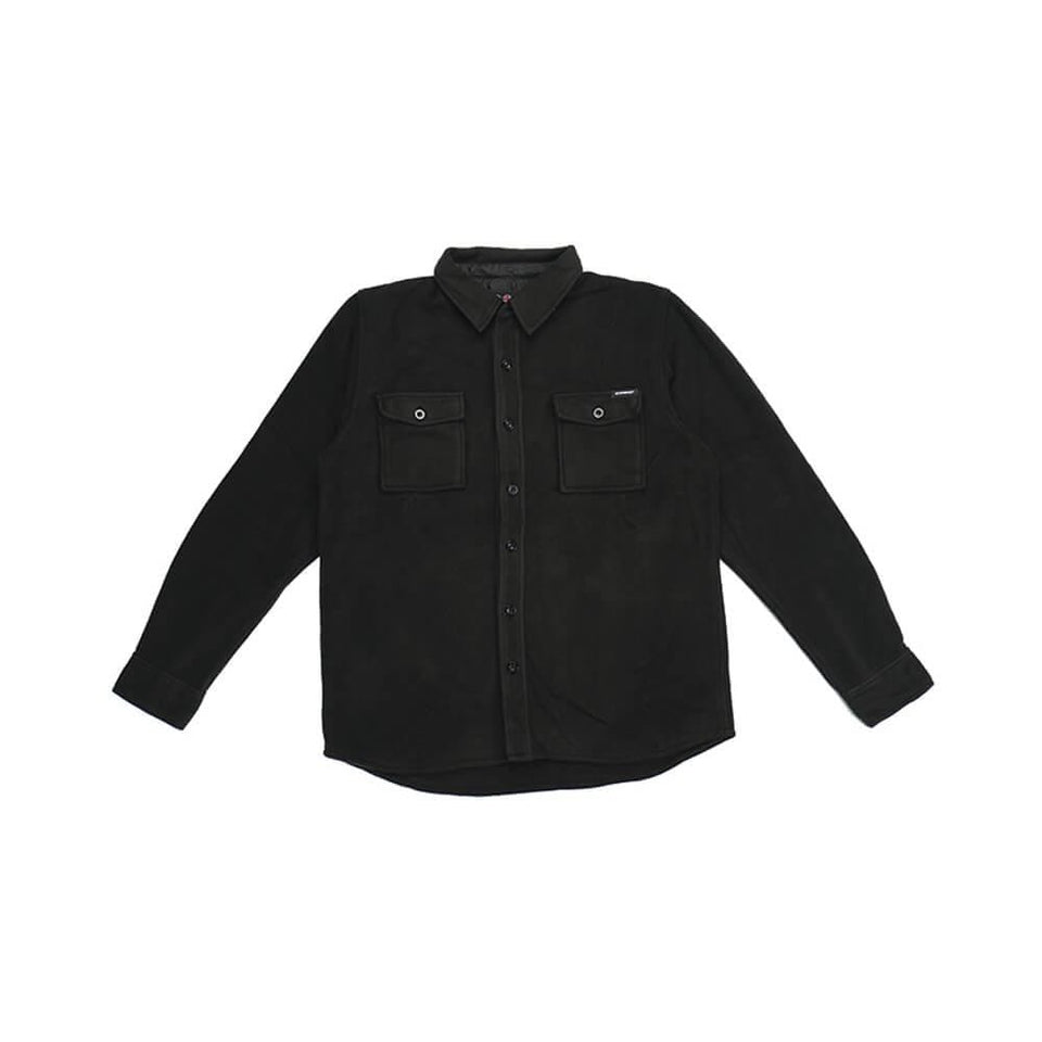 Independent Tee T/C Fleece Black - 50-50 Skate Shop
