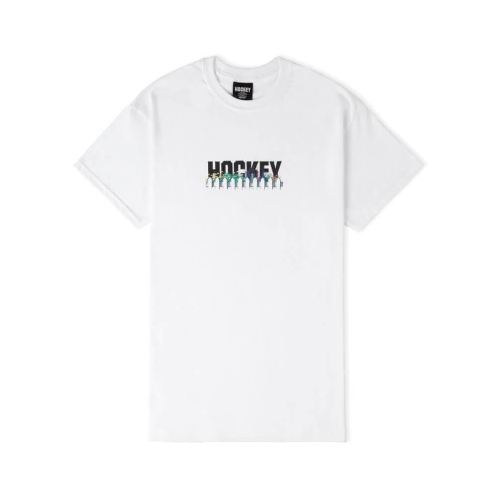 Hockey Skate Neighbor Tee White - 50-50 Skate Shop