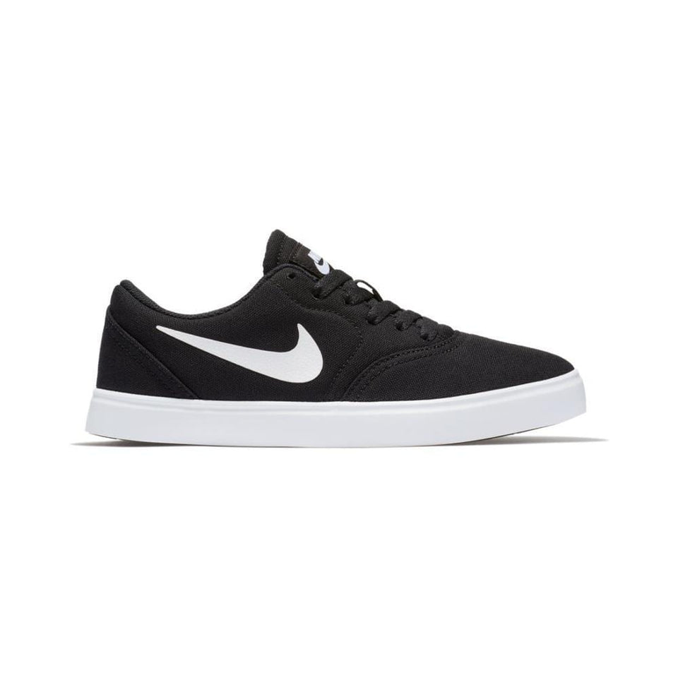 Nike SB Kids Skate Check Canvas (GS) Black White - 50-50 Skate Shop