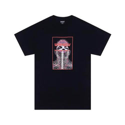 Hockey Skate Nerves Tee Black - 50-50 Skate Shop