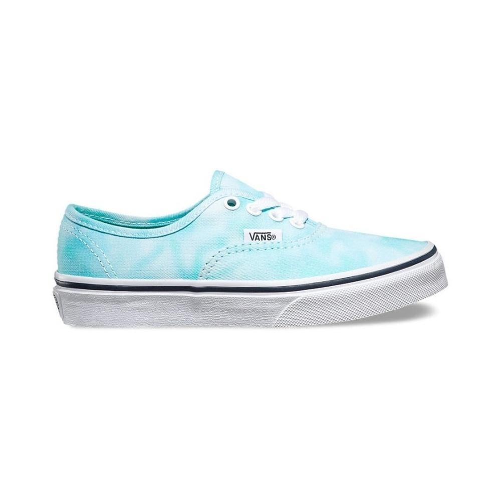 Vans Kids Authentic (Tie Dye) Turquoise - 50-50 Skate Shop