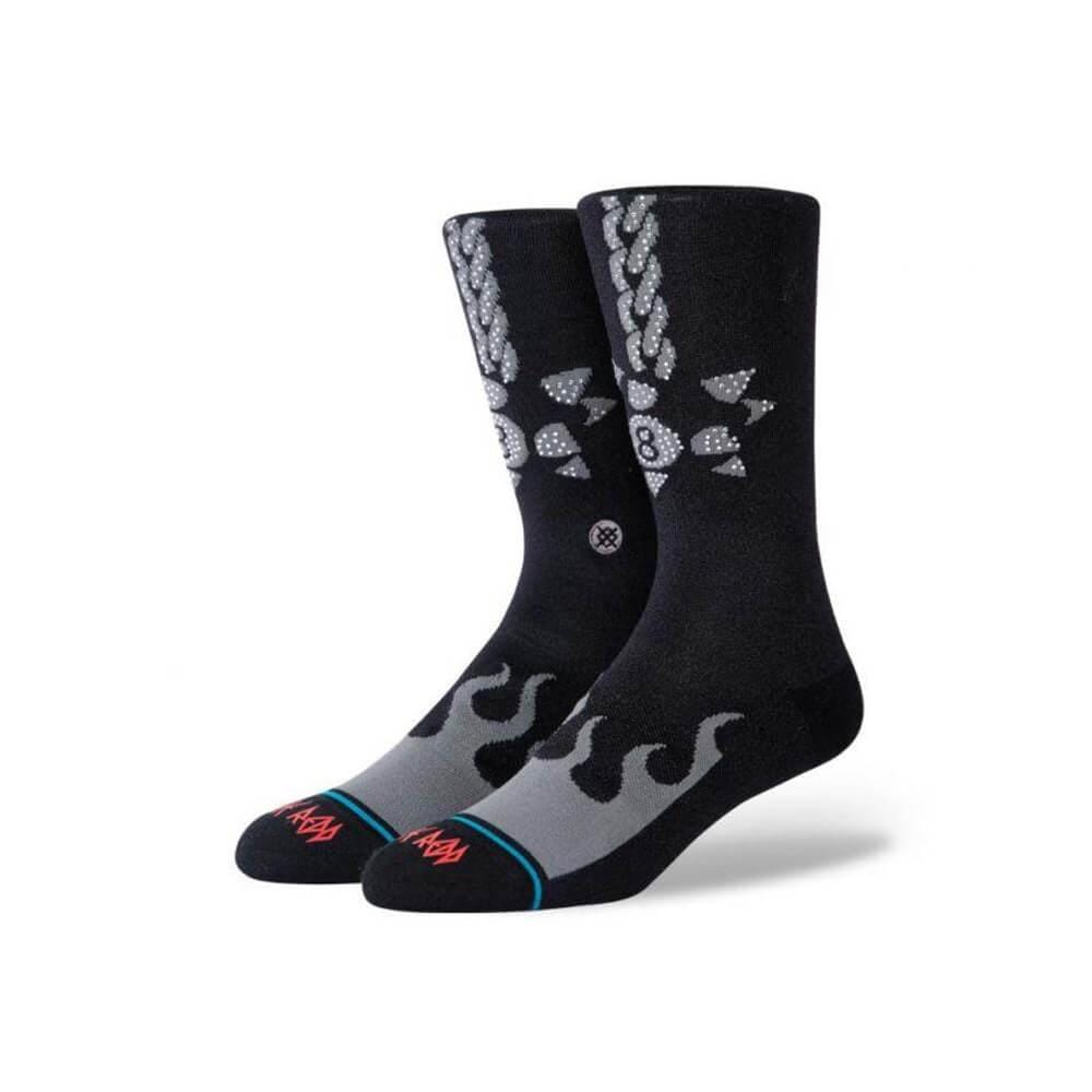 Stance Socks Wrecking Black - 50-50 Skate Shop