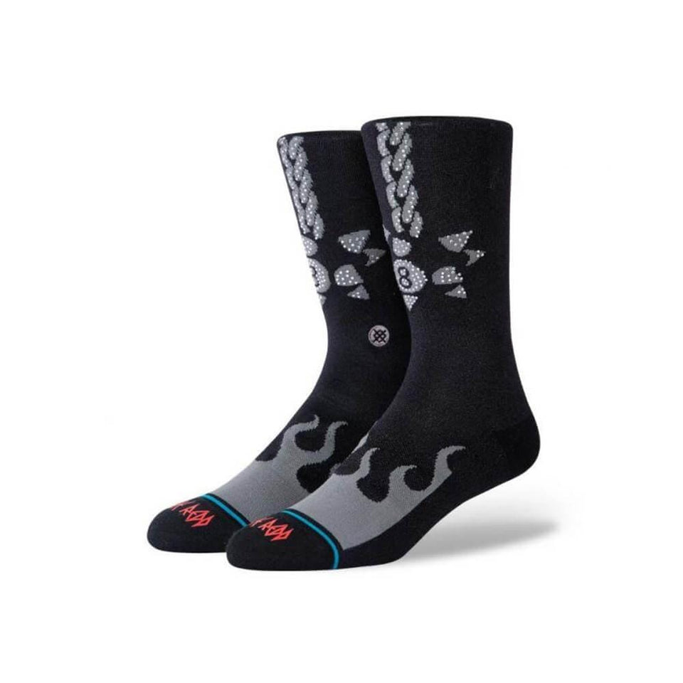 Stance Socks Wrecking Black - 50-50 Skate Shop