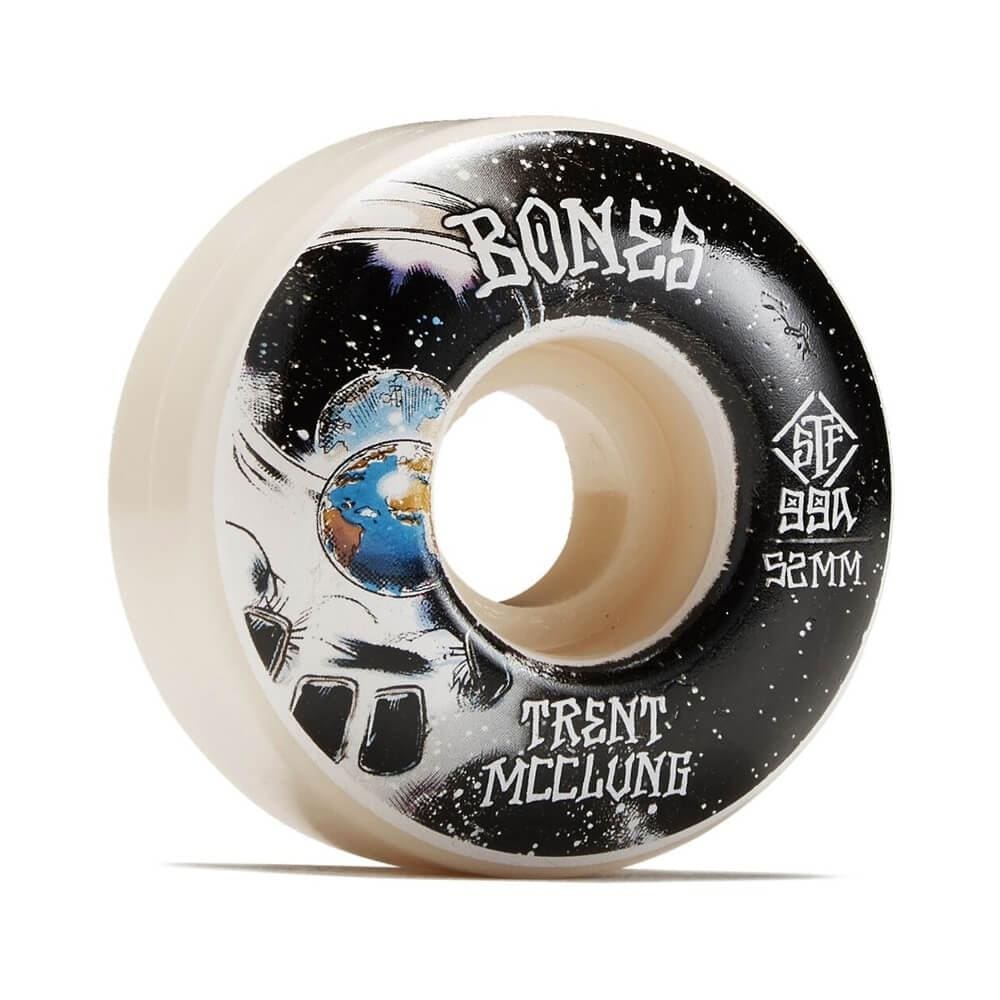 Bones Skateboard Wheels STF McClung Unknown V1 Standard 52mm 99A - Set of 4 - 50-50 Skate Shop