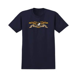 Antihero Tee Eagle Navy - 50-50 Skate Shop
