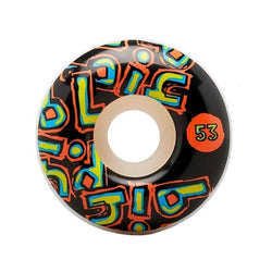 Blind Skateboard Wheels OG Stacked 53mm 99a Black - Set of 4 - 50-50 Skate Shop
