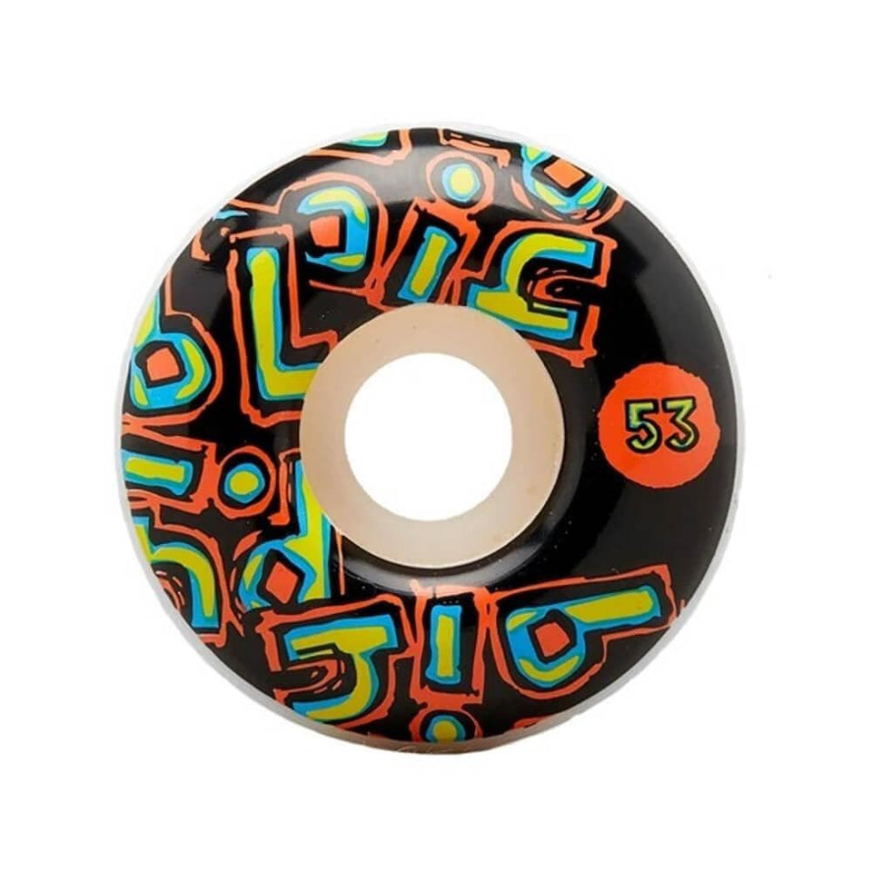 Blind Skateboard Wheels OG Stacked 53mm 99a Black - Set of 4 - 50-50 Skate Shop