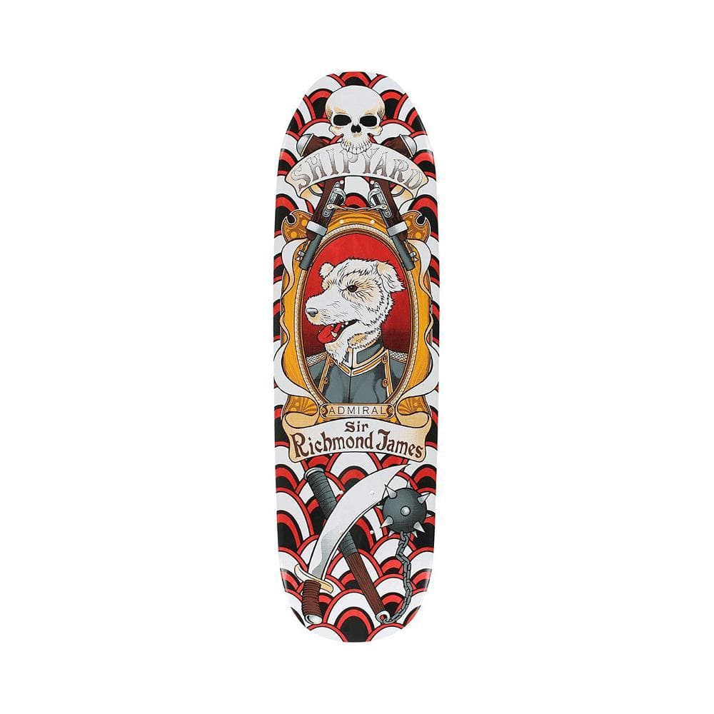 Shipyard Skateboard Deck Pop The Admiral 8.5" - 50-50 Skate Shop