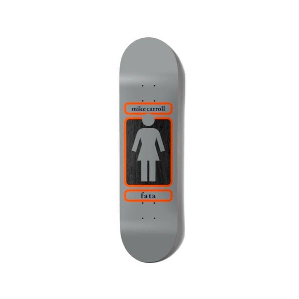 Girl Skateboard Deck 93 Til WR41 Mike Carroll 8.125" x 31.625" Silver 14" WB - 50-50 Skate Shop
