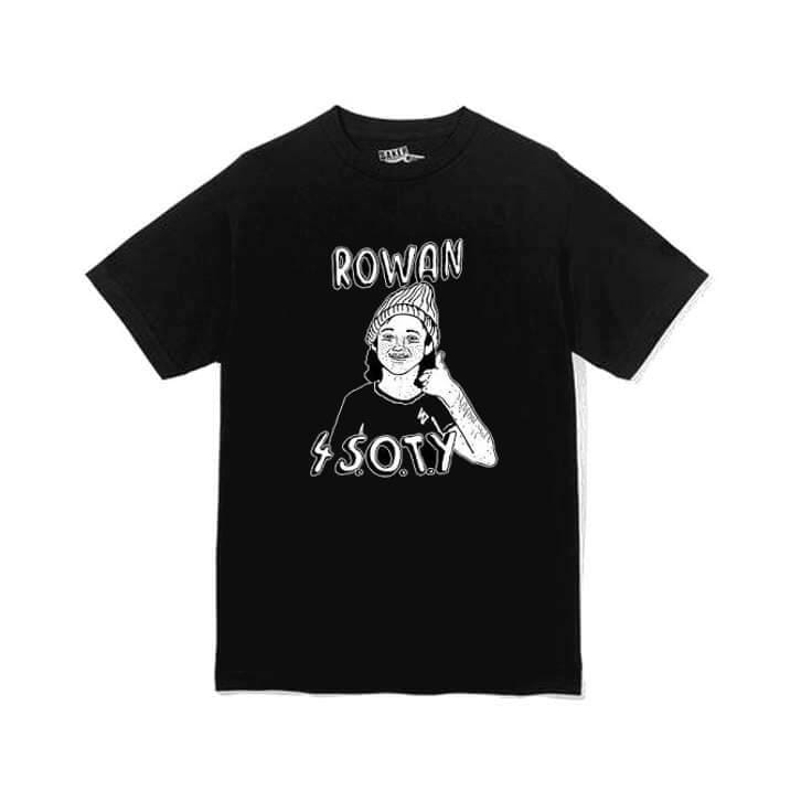 Baker Tee Rowan 4 SOTY Black - 50-50 Skate Shop