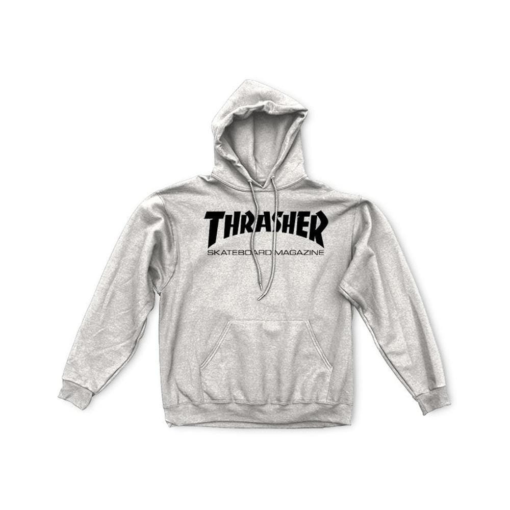 Thrasher Skate Mag Logo Hoodie Light Grey - 50-50 Skate Shop