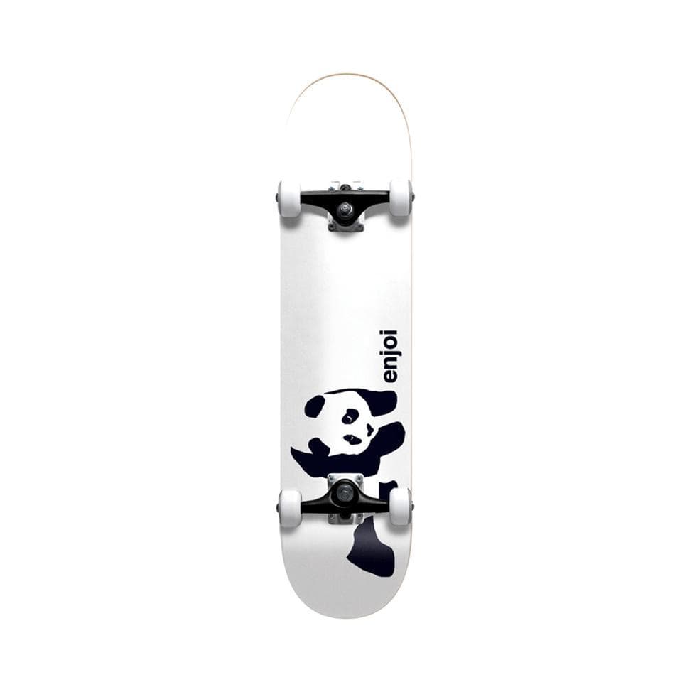 Enjoi Skateboard Complete Panda Youth Soft Top 6.75" MICRO White - 50-50 Skate Shop