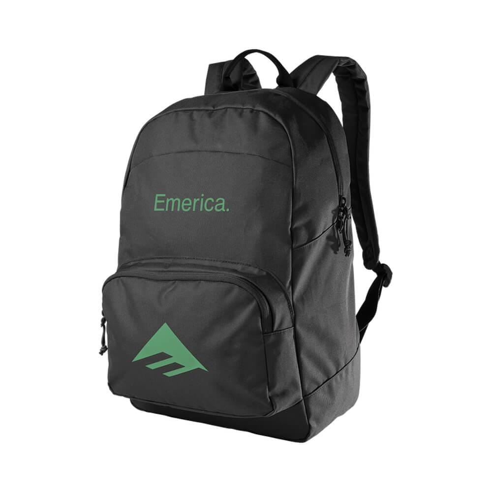 Emerica Skate Logo Backpack Black - 50-50 Skate Shop