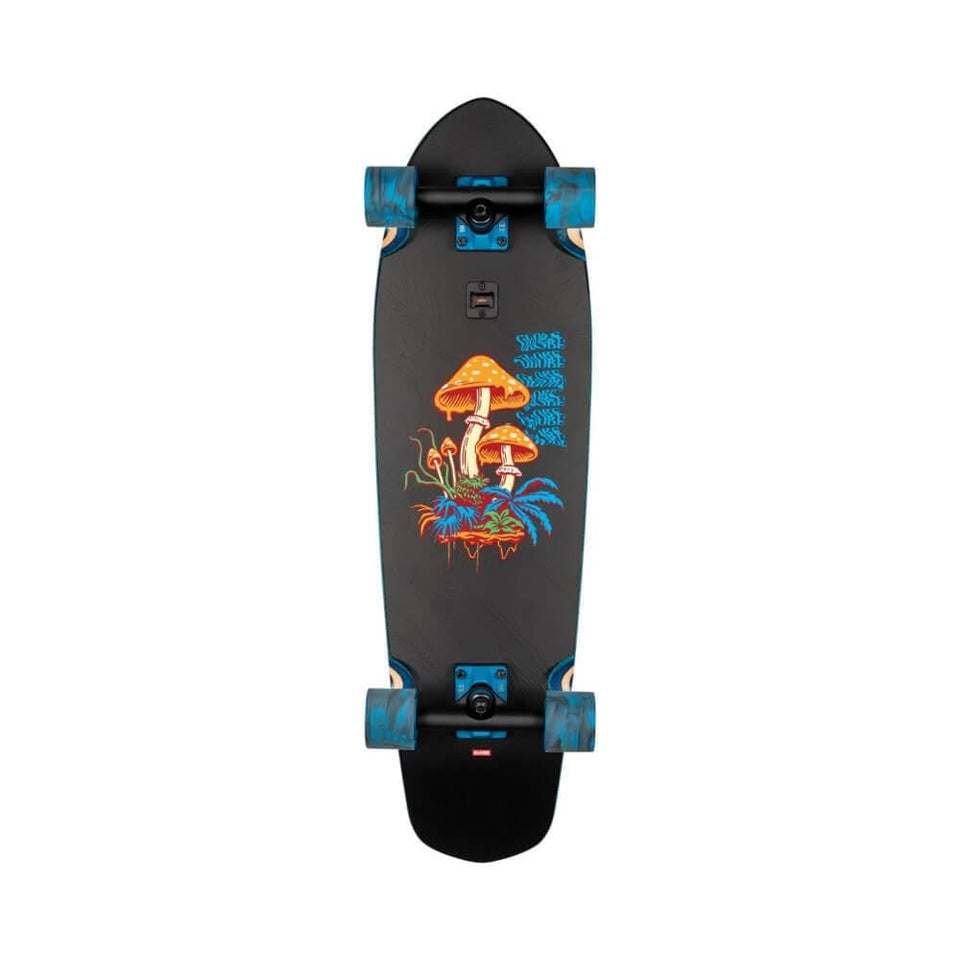 Globe Skateboard Cruiser Complete Big Blazer 32" Nature Walk Blue - 50-50 Skate Shop