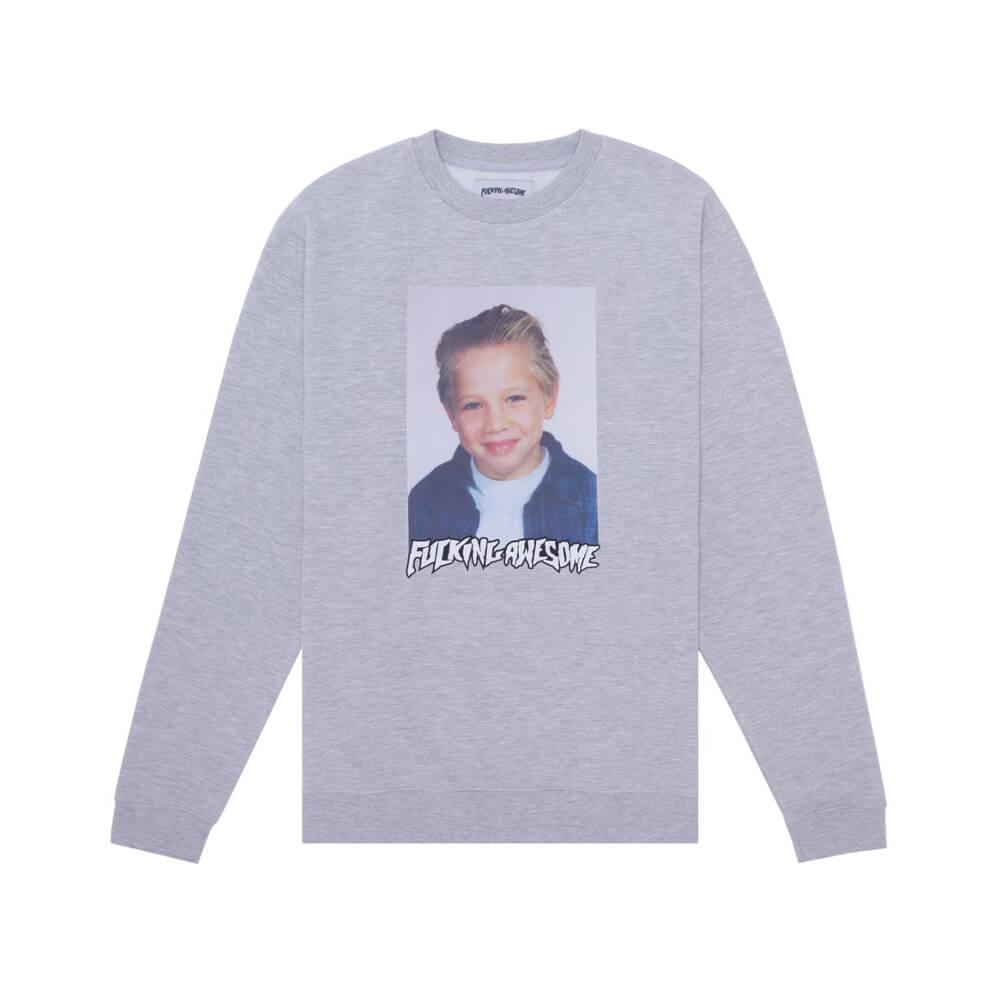Fucking Awesome Vincent Class Photo Crewneck Grey - 50-50 Skate Shop