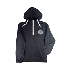 Santa Cruz Opus Dot Windbreaker Black - 50-50 Skate Shop